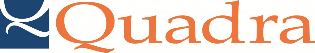 Quadra no tag logo color